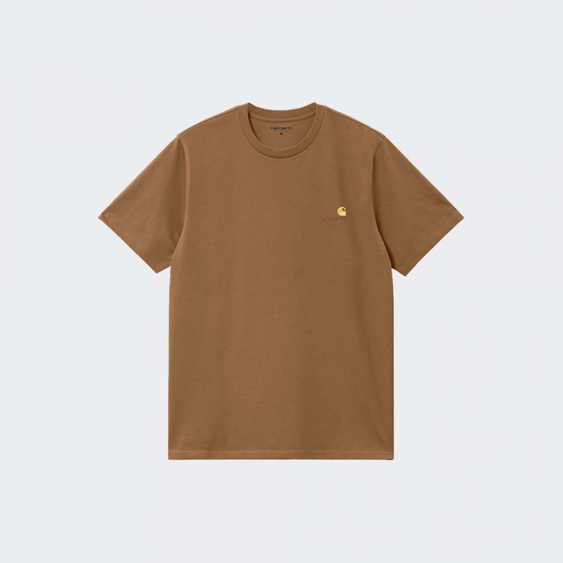 T-SHIRT CARHARTT WIP AMERICAN SCRIPT HAMILTON BROWN