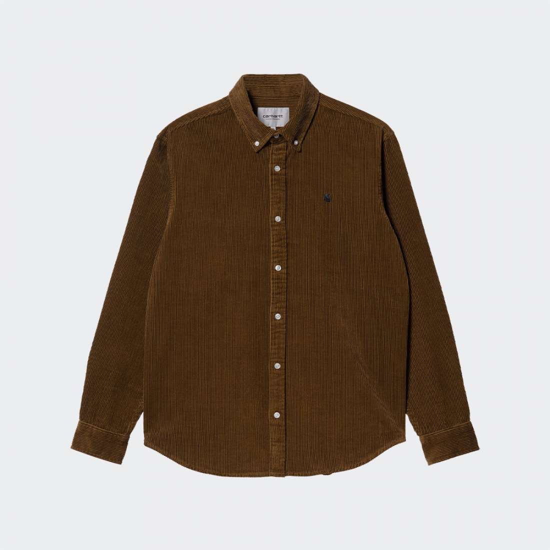 CAMISA CARHARTT WIP MADISON CORD TAWNY/BLACK