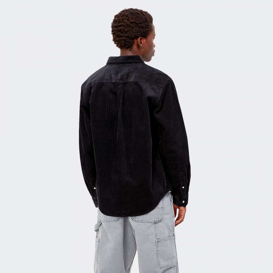 CAMISA CARHARTT WIP MADISON CORD BLACK/WAX