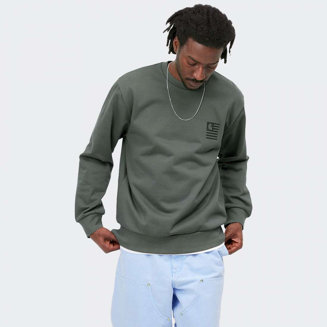SWEATSHIRT CARHARTT WIP MEDLEY STATE THYME