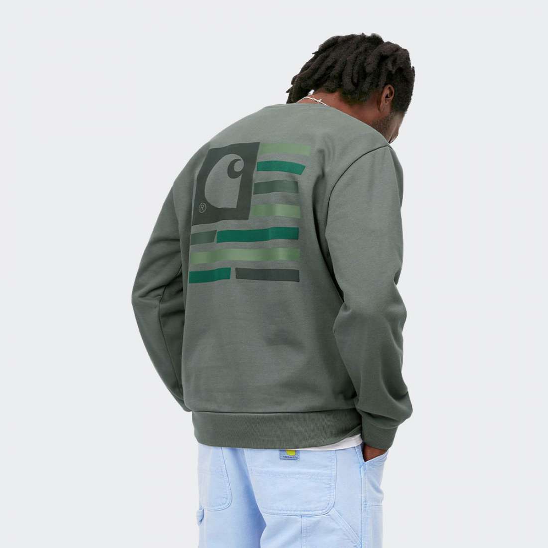SWEATSHIRT CARHARTT WIP MEDLEY STATE THYME