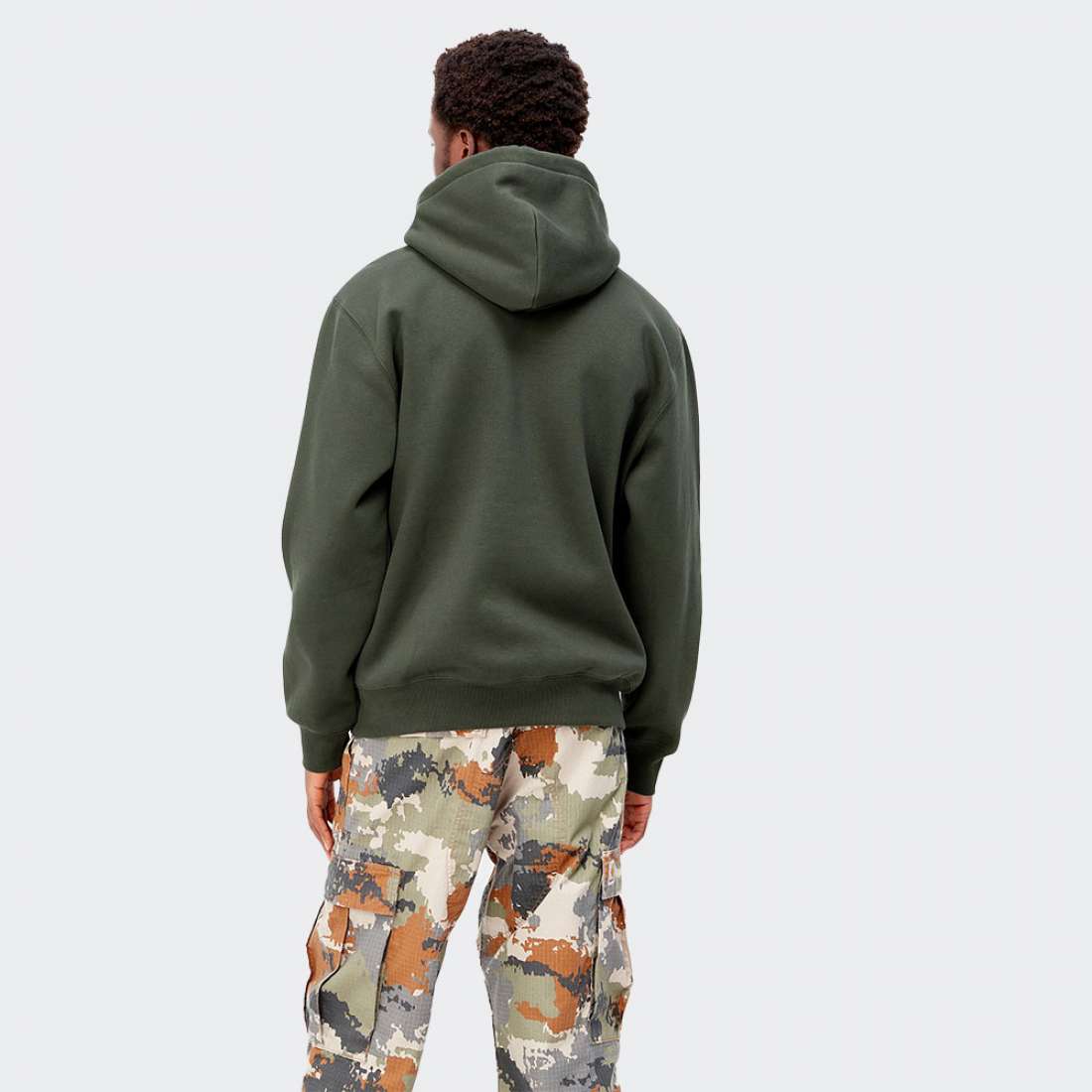 HOODIE CARHARTT WIP I030230 BOXWOOD/OCHRE