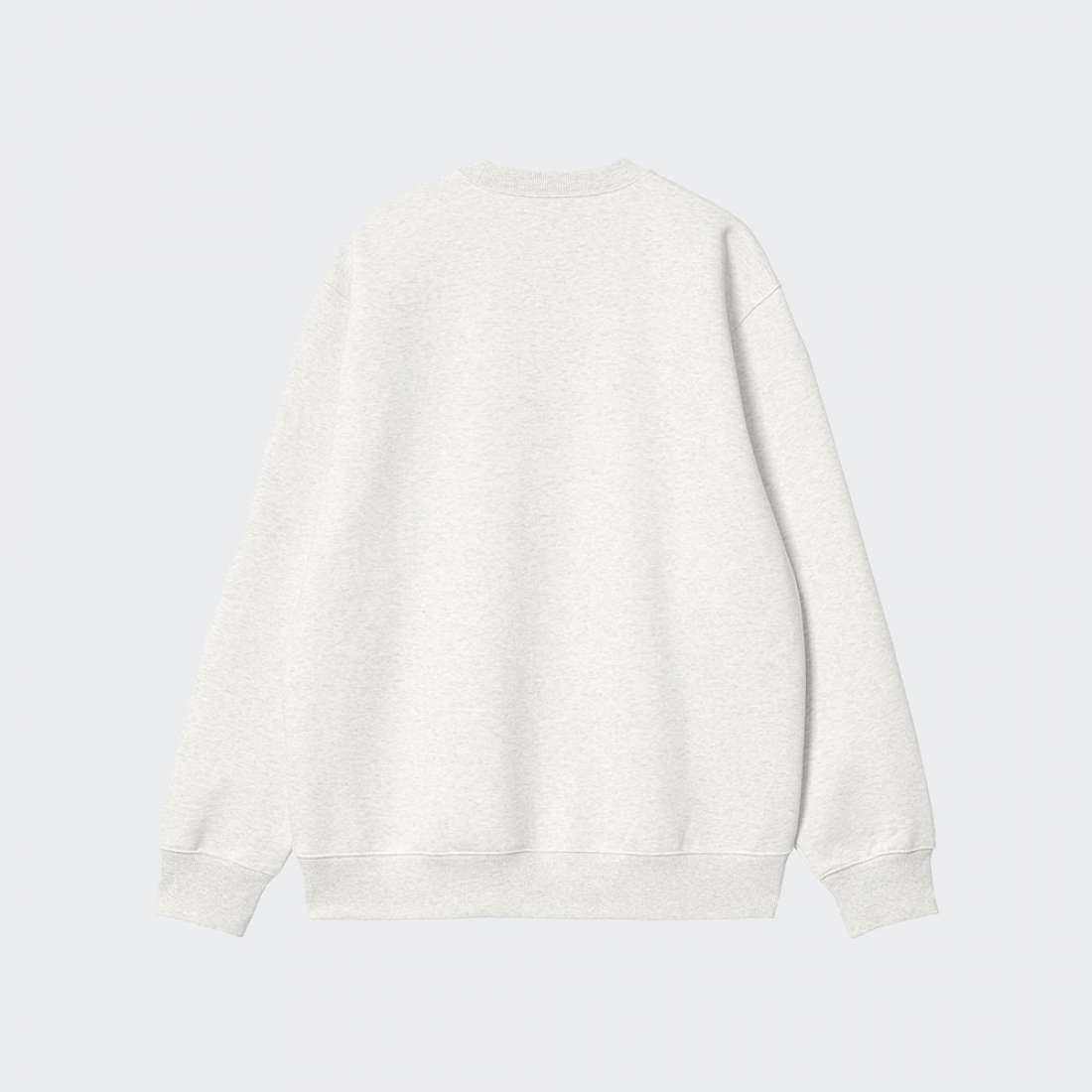 SWEATSHIRT CARHARTT WIP SCRIPT ASH HEATHER/LIBERTY