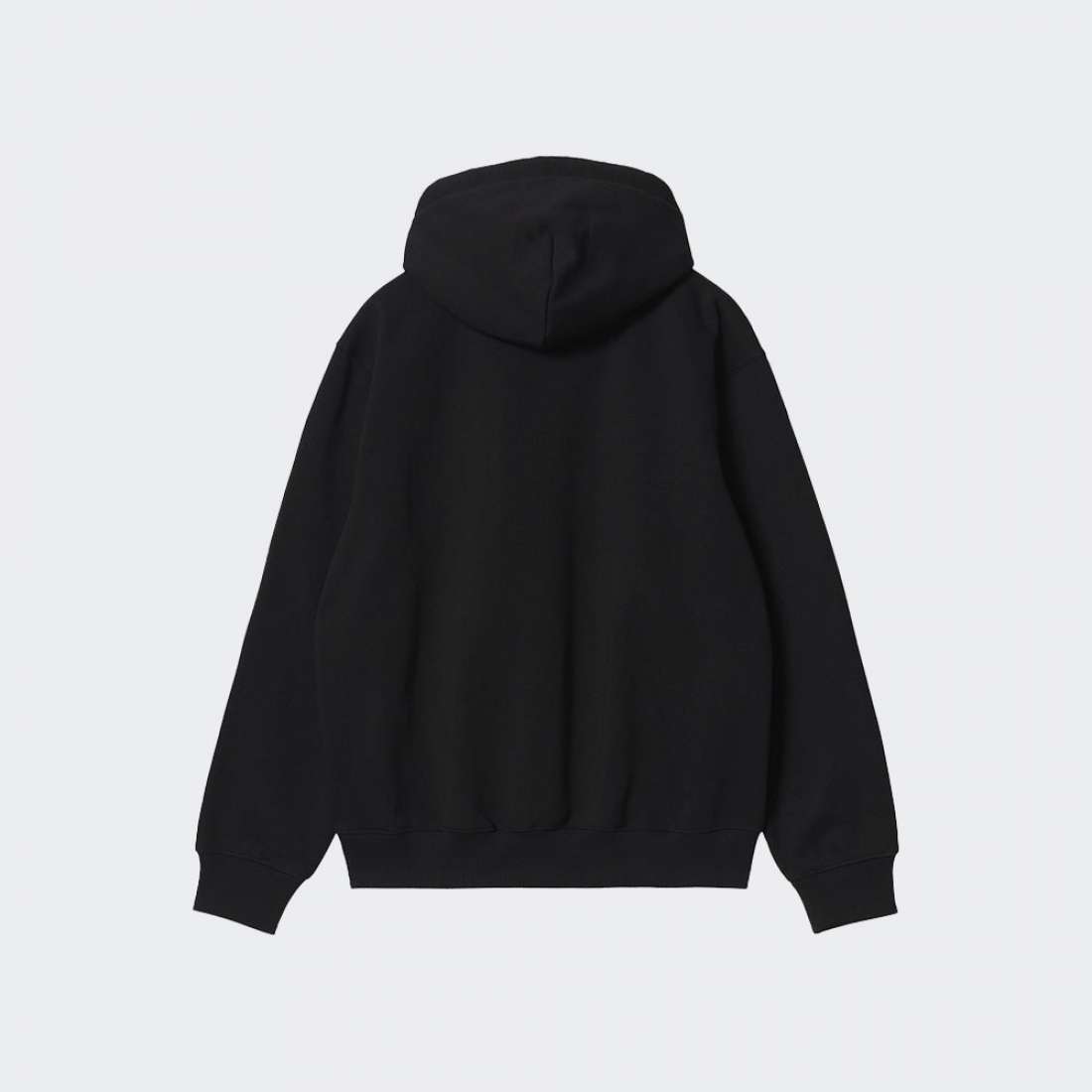 HOODIE CARHARTT WIP HOODED BLACK/WHITE