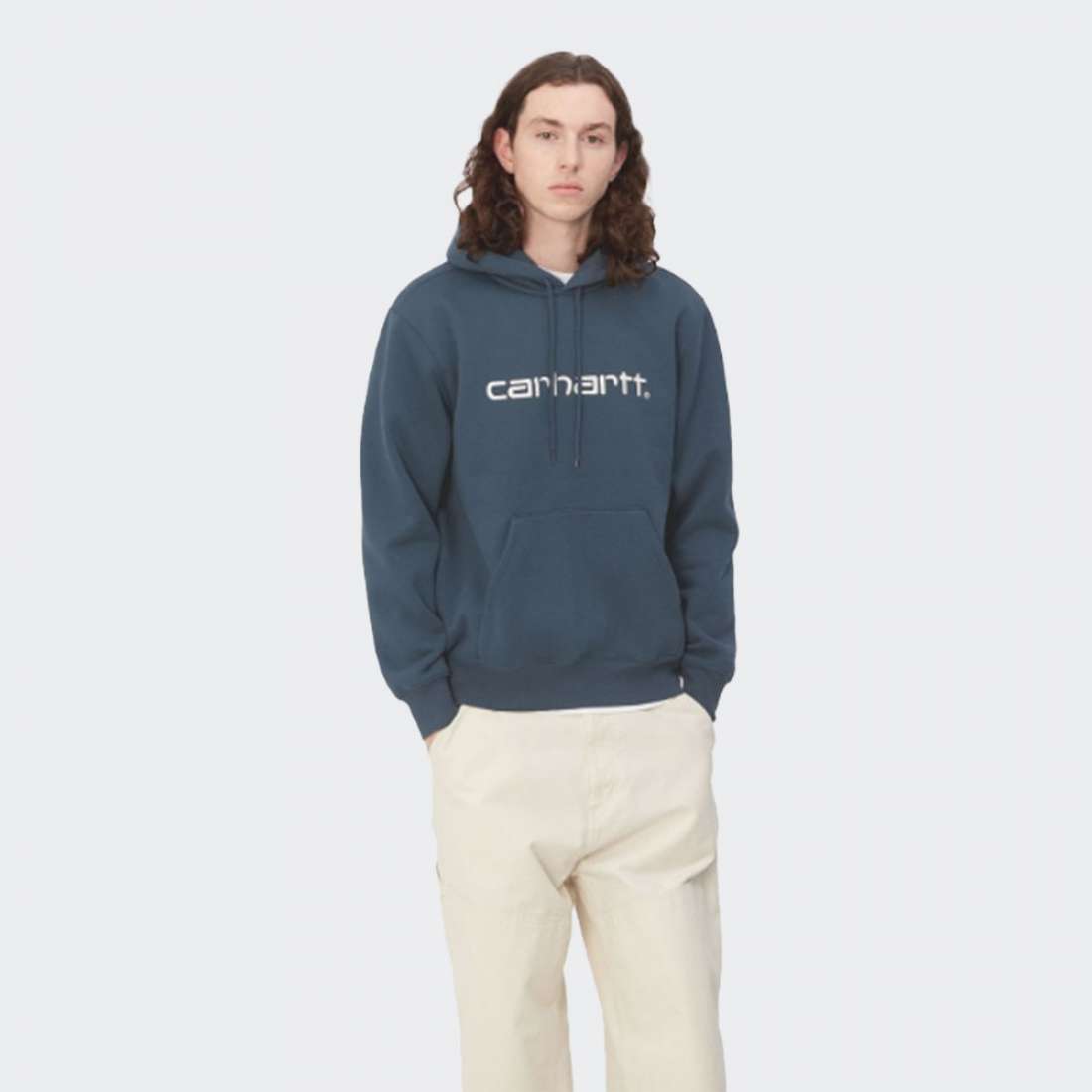 HOODIE CARHARTT WIP HOODED SQUID/SALT