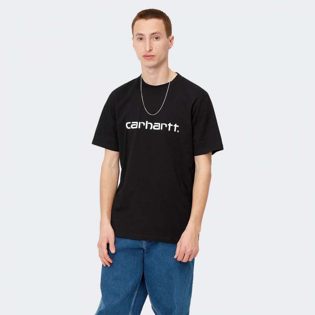 TSHIRT CARHARTT WIP SCRIPT BLACK/WHITE