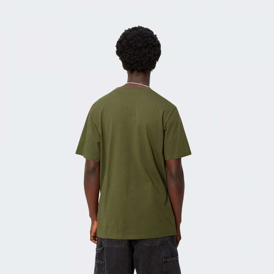TSHIRT CARHARTT WIP UNIVERSITY SCRIPT DUNDEE/GLASSY WHITE