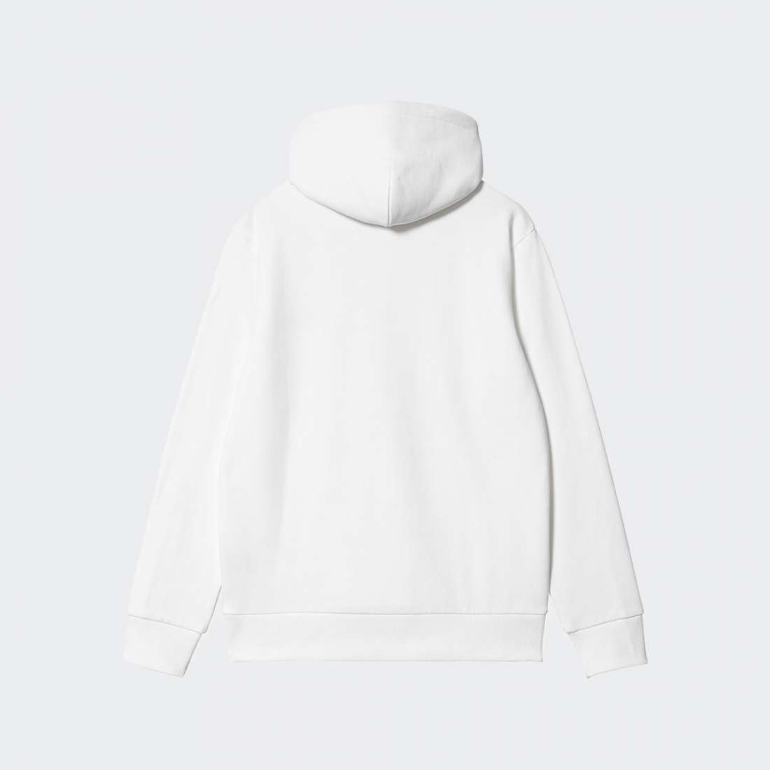 HOODIE CARHARTT WIP SCRIPT EMBROIDERY WHITE/BLACK