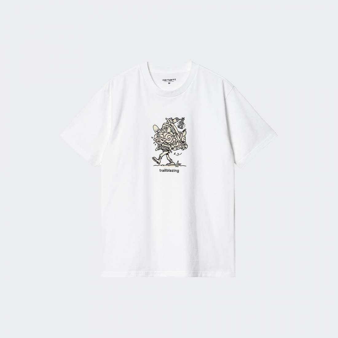 T-SHIRT CARHARTT WIP TRAILBLAZER WHITE