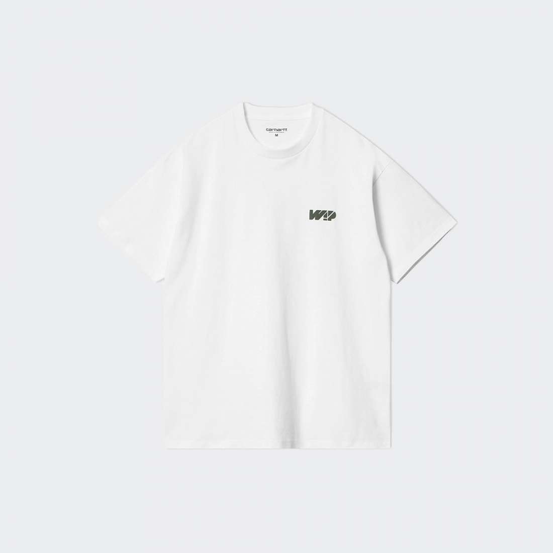 T-SHIRT CARHARTT WIP ASSEMBLE WHITE/SMOKE GREEN