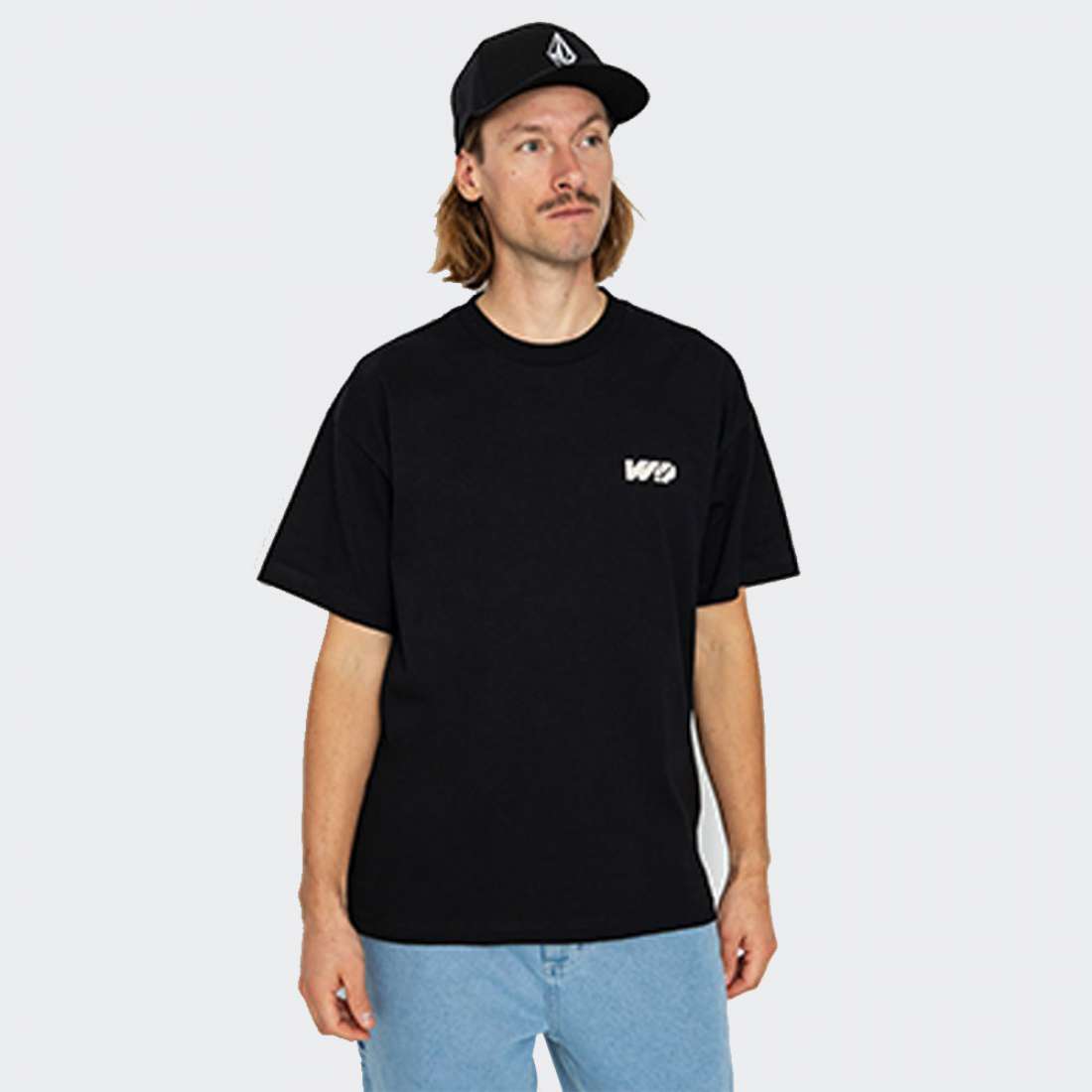 T-SHIRT CARHARTT WIP ASSEMBLE BLACK/WAX