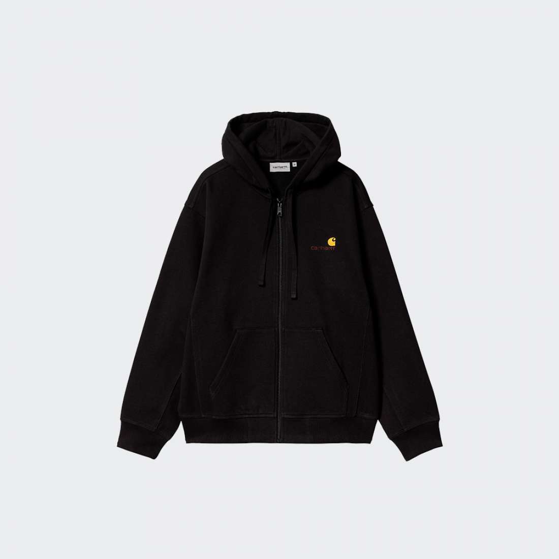 CASACO CARHARTT WIP AMERICAN SCRIPT BLACK