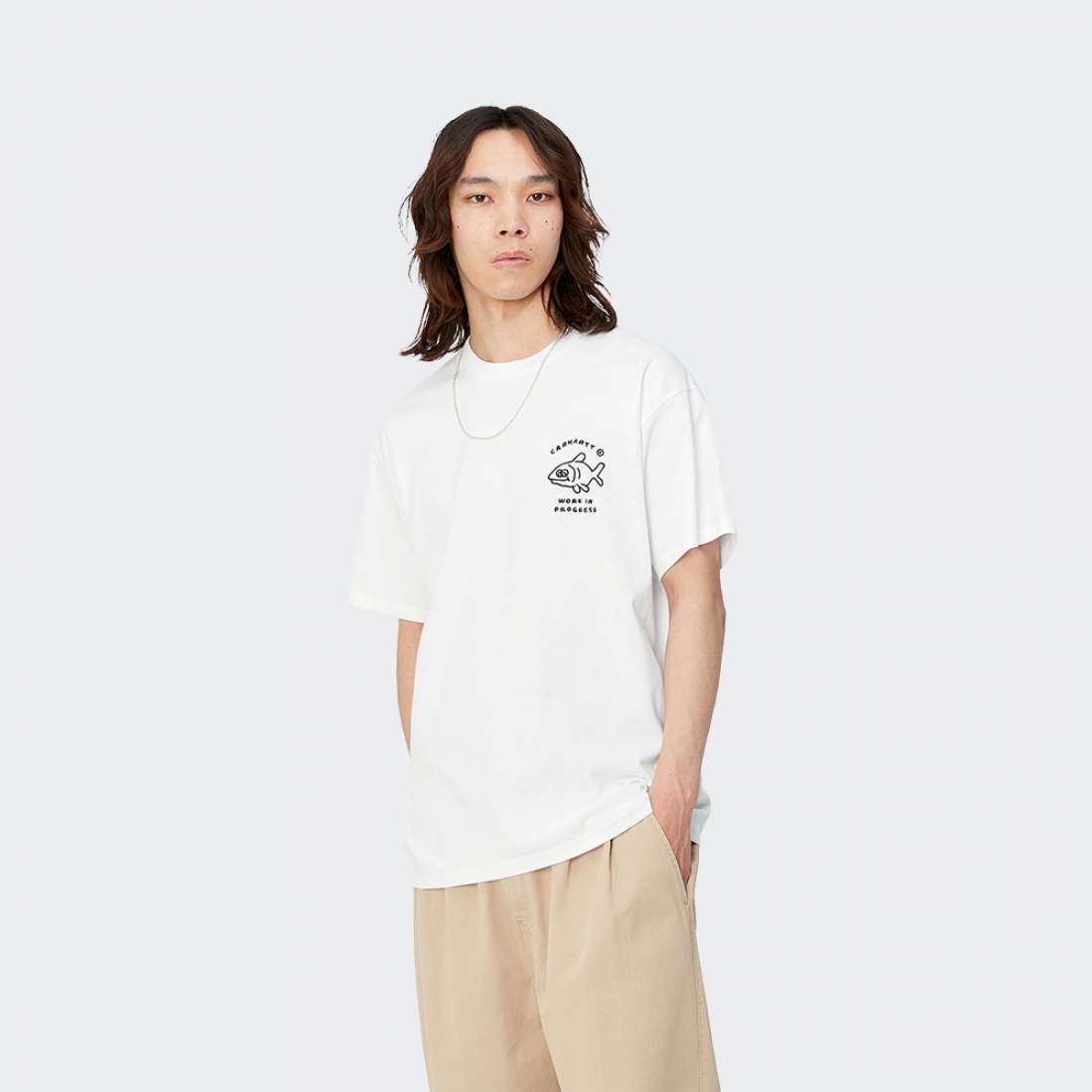 TSHIRT CARHARTT ICONS BLACK/WHITE