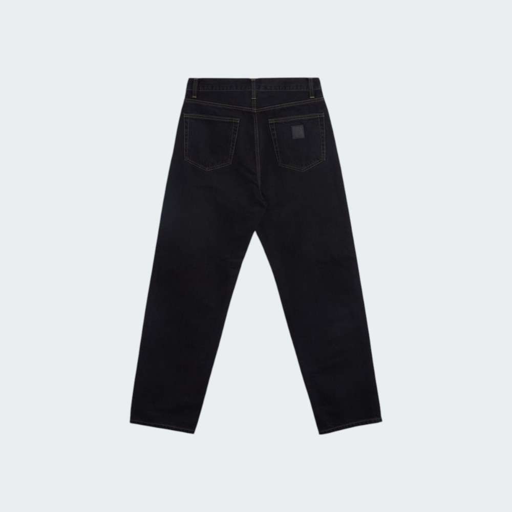 CALÇAS CARHARTT WIP AARON BLACK STONE WASHED