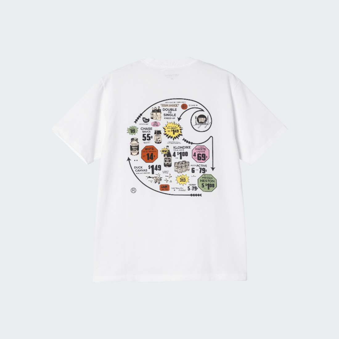 TSHIRT CARHARTT CATALOGUE WHITE