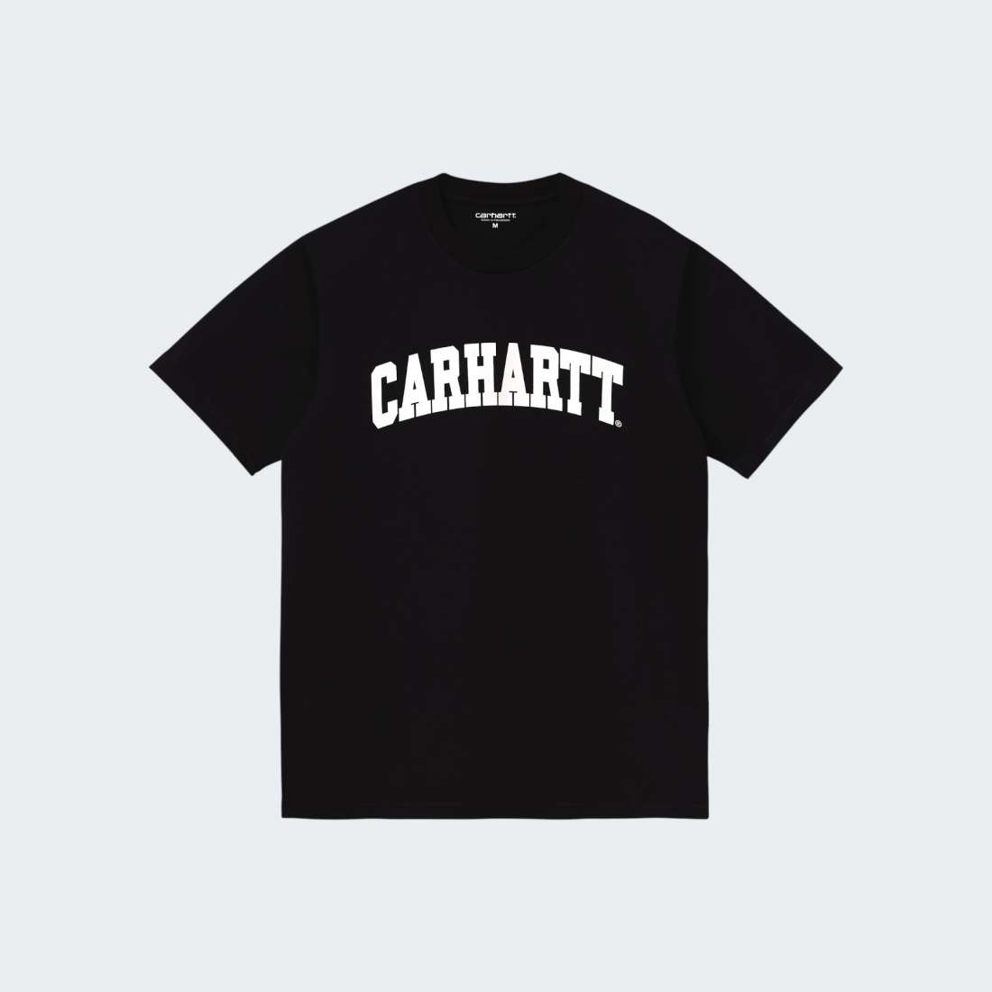 TSHIRT CARHARTT WIP UNIVERSITY BLACK/WHITE
