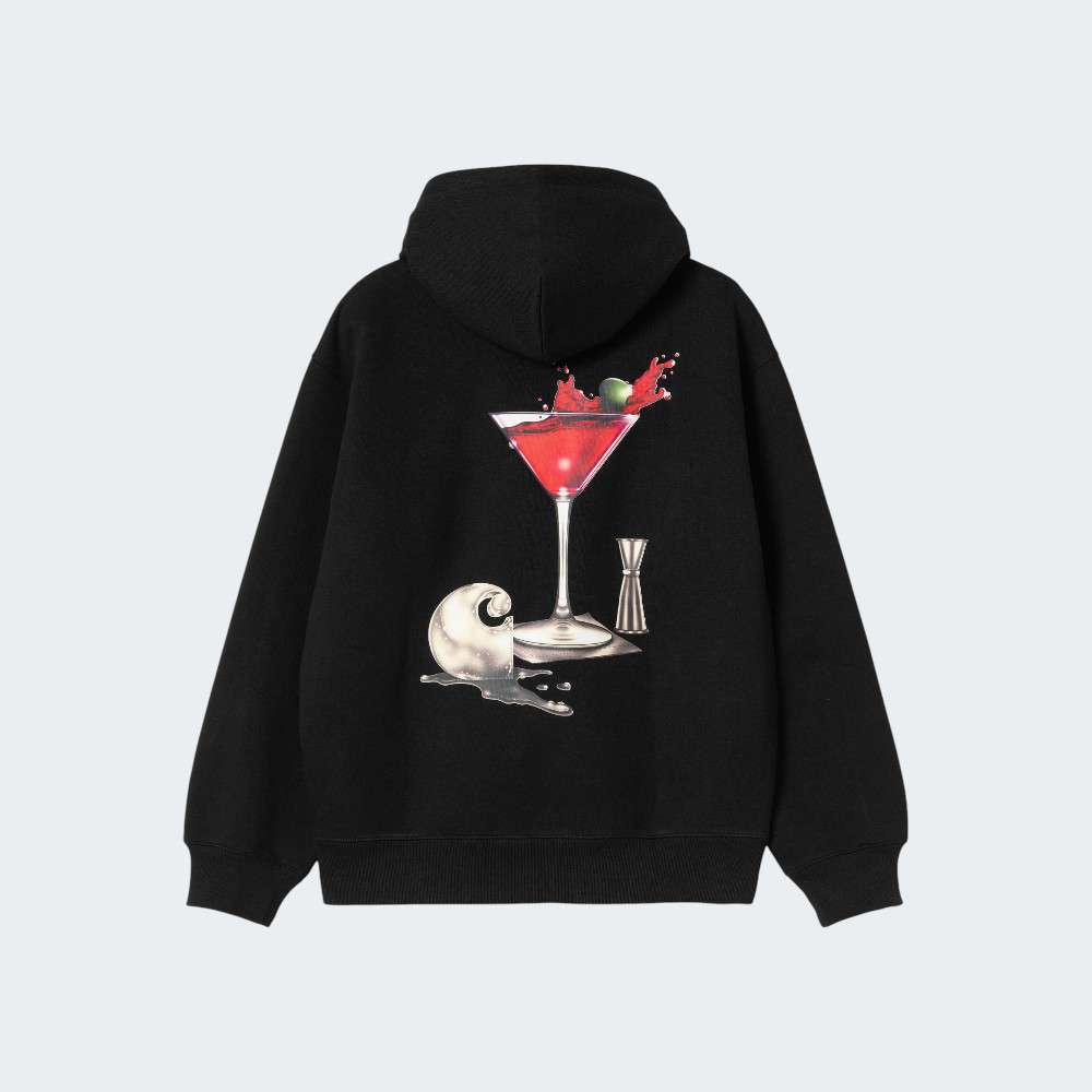 HOODIE CARHARTT JAKE GARCIA BLACK