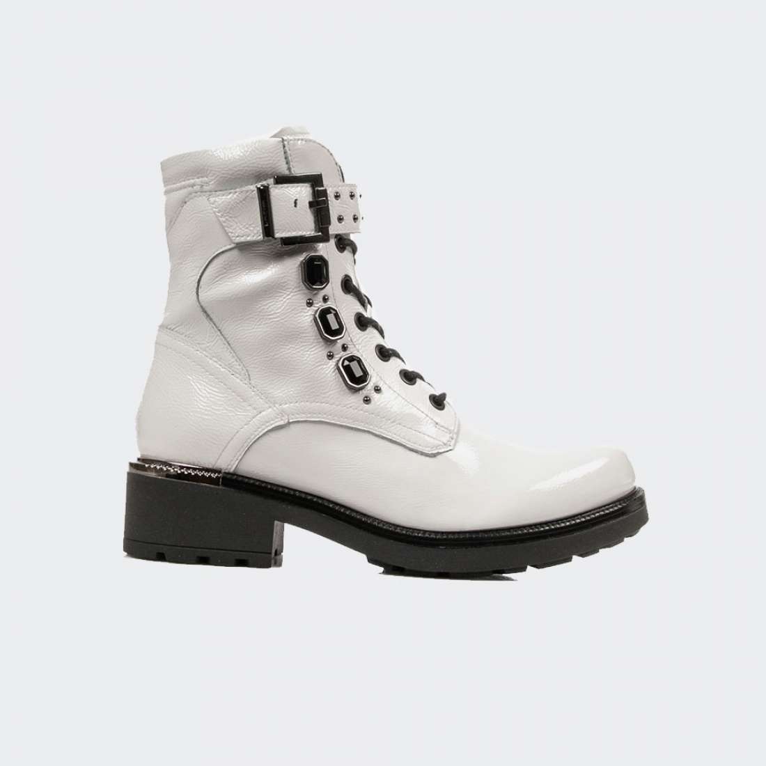 BOTAS NEROGIARDINI TRONC DONNA WHITE