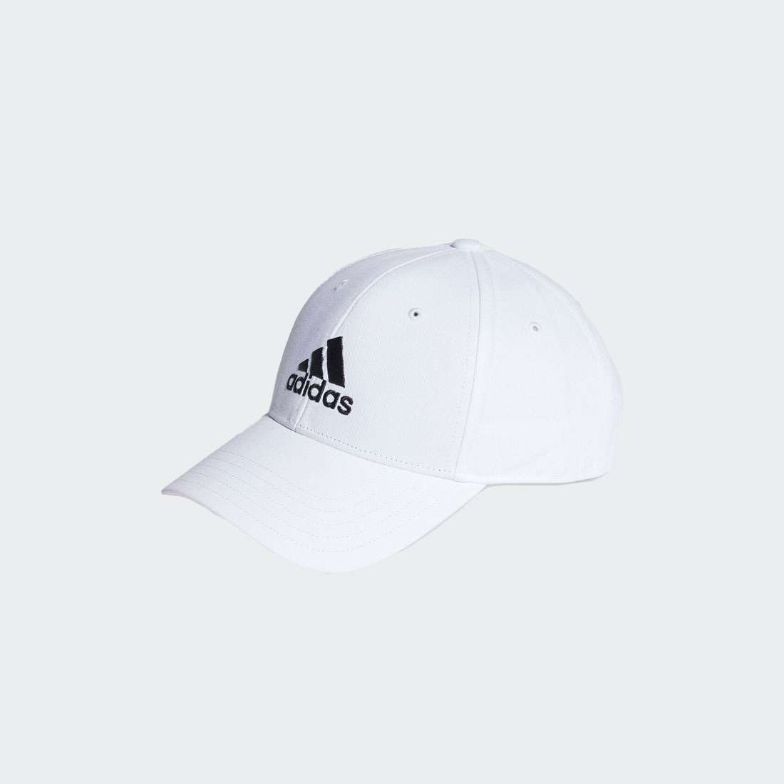 BONÉ ADIDAS BBALL WHITE/BLACK