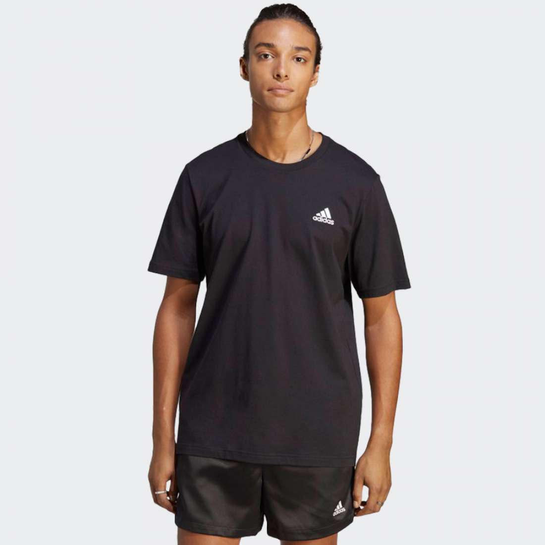 TSHIRT ADIDAS ESSENTIALS SMALL LOGO BLACK