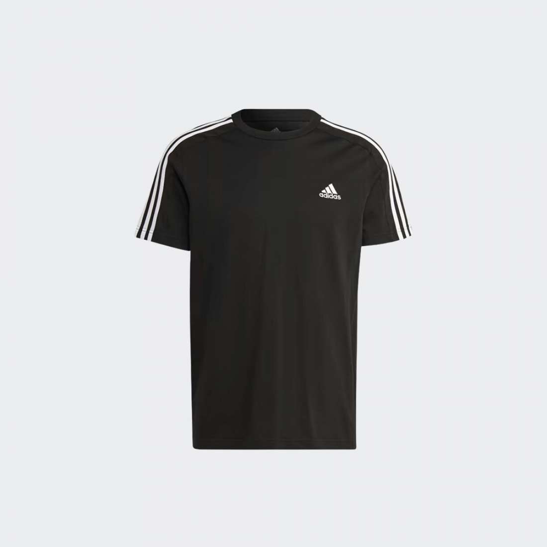 TSHIRT ADIDAS ESSENTIALS 3-STRIPES BLACK/WHITE