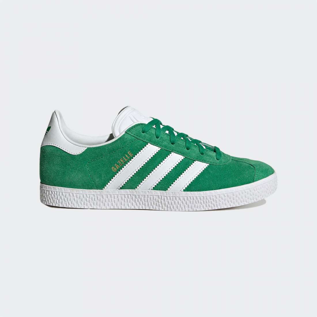 ADIDAS GAZELLE J GREEN/FTWWHT/GOLD