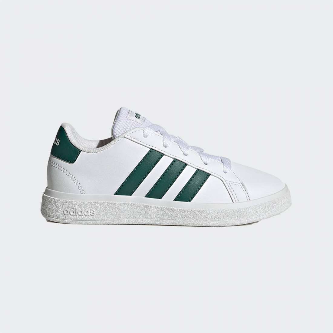 ADIDAS GRAND COURT 2.0 K FTWWHT/GREEN/FTWWHT