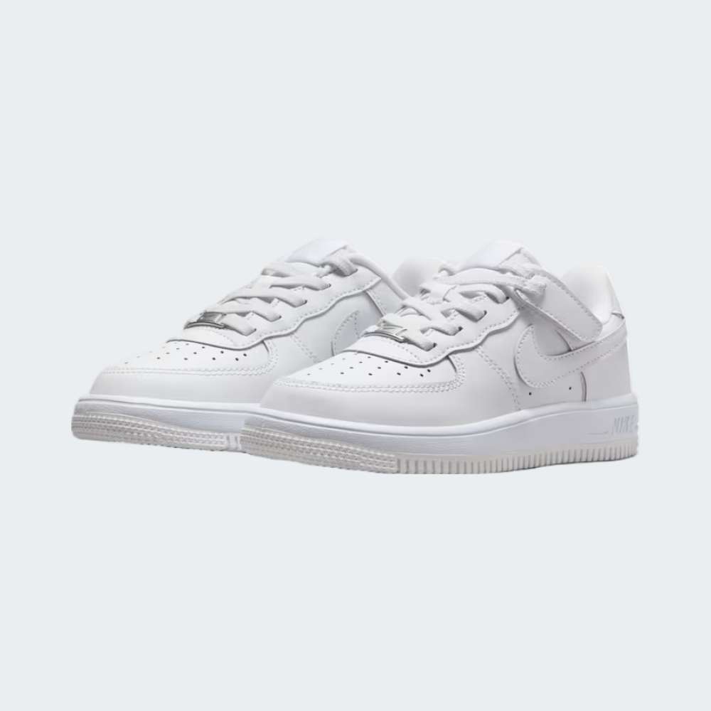 NIKE AIR FORCE 1 LOW EASYON PS WHITE