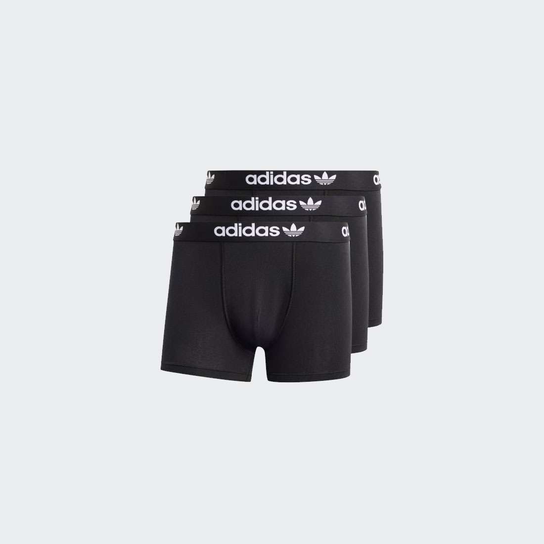PACK 3 BOXERS ADIDAS CONFORT BLACK/BLACK