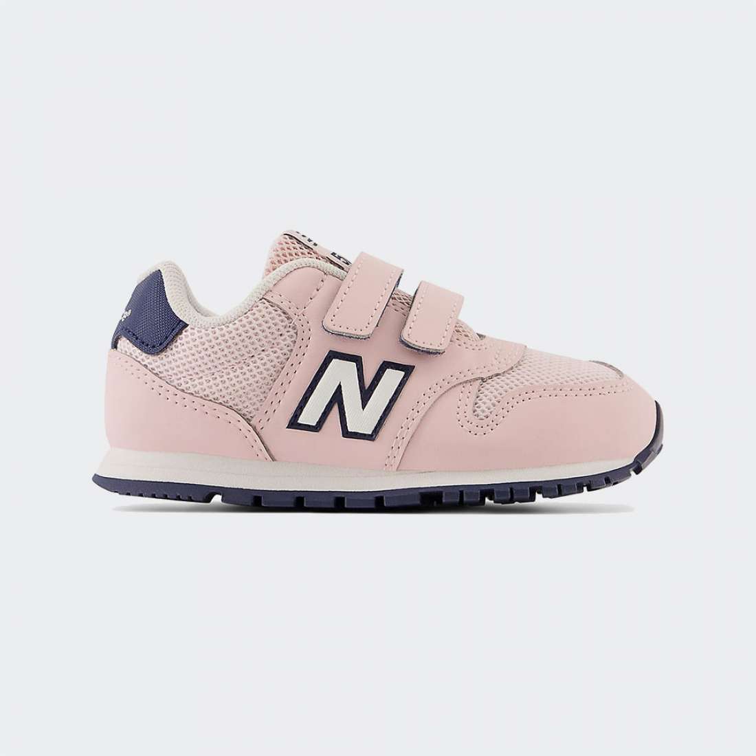 NEW BALANCE 500 I SHELL PINK/NB NAVY