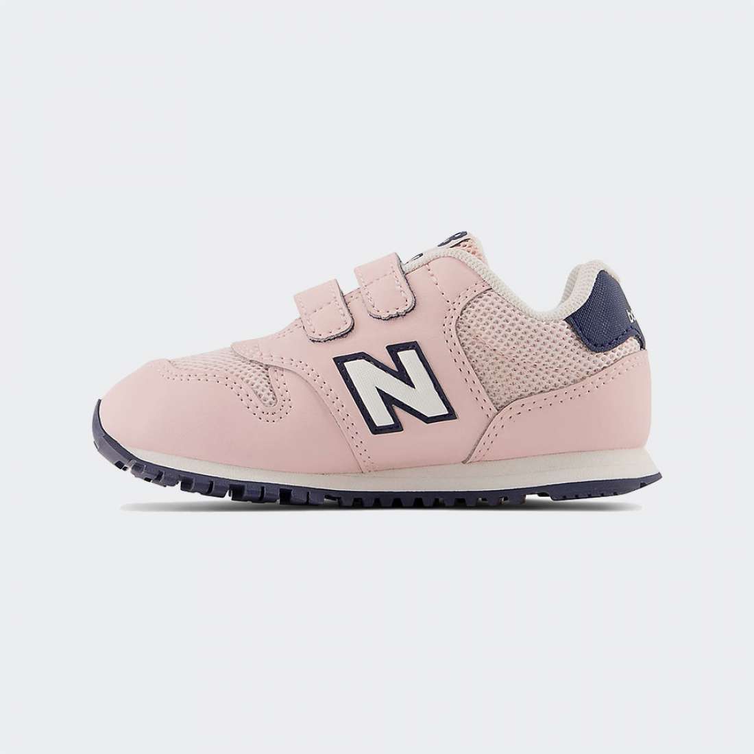 NEW BALANCE 500 I SHELL PINK/NB NAVY