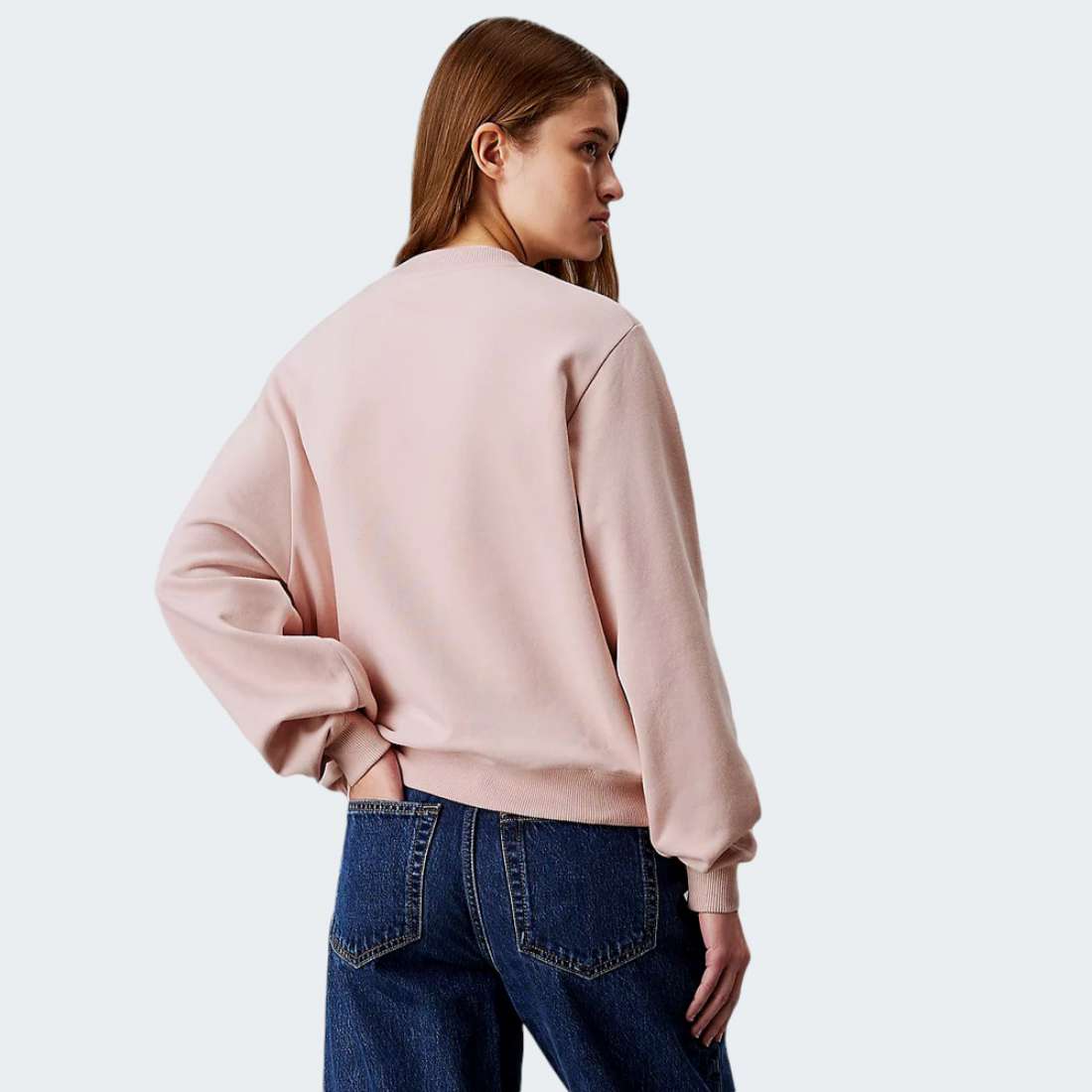 SWEATSHIRT CALVIN KLEIN CHENILLE PEACH WHIP