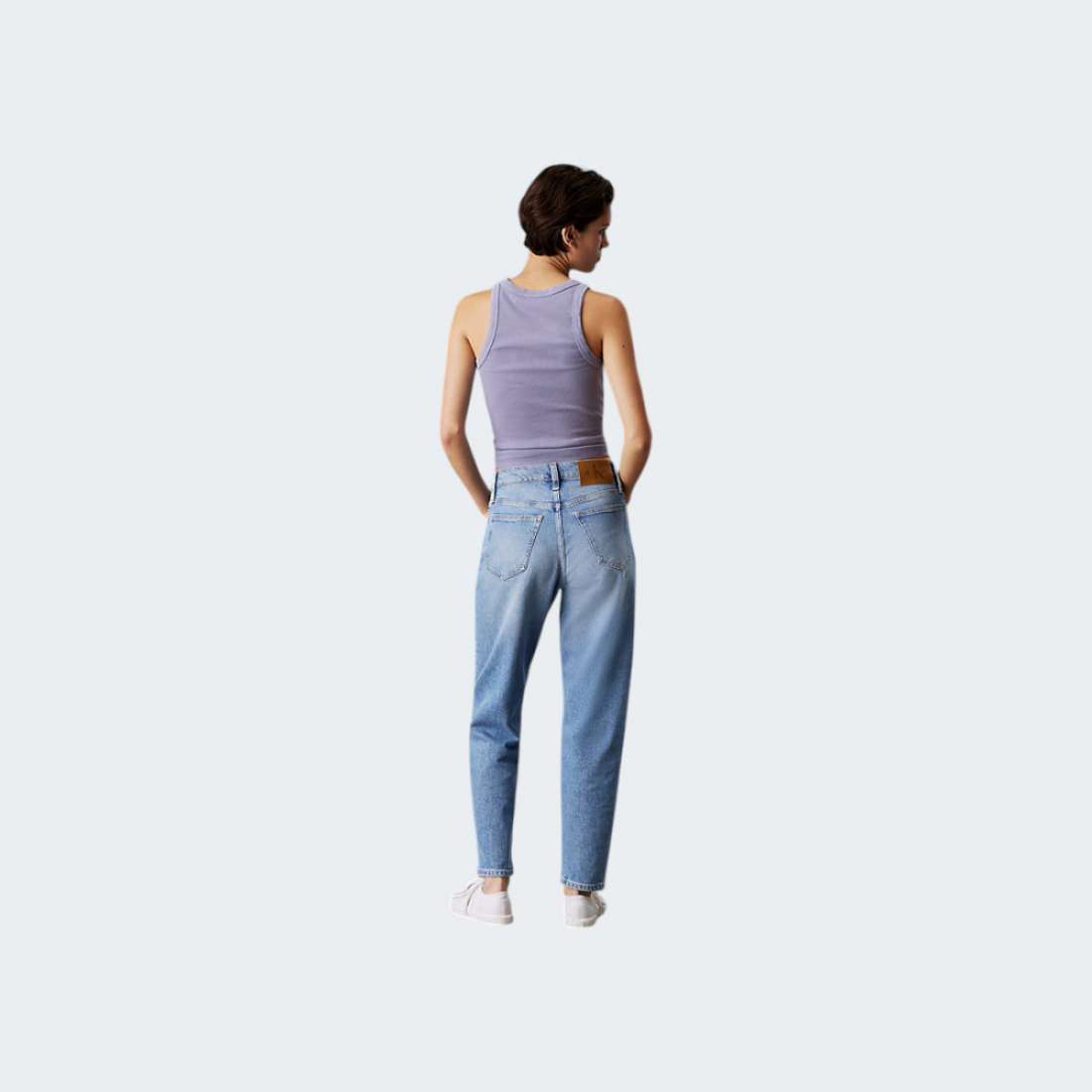 CALCAS CALVIN KLEIN MOM DENIM LIGHT