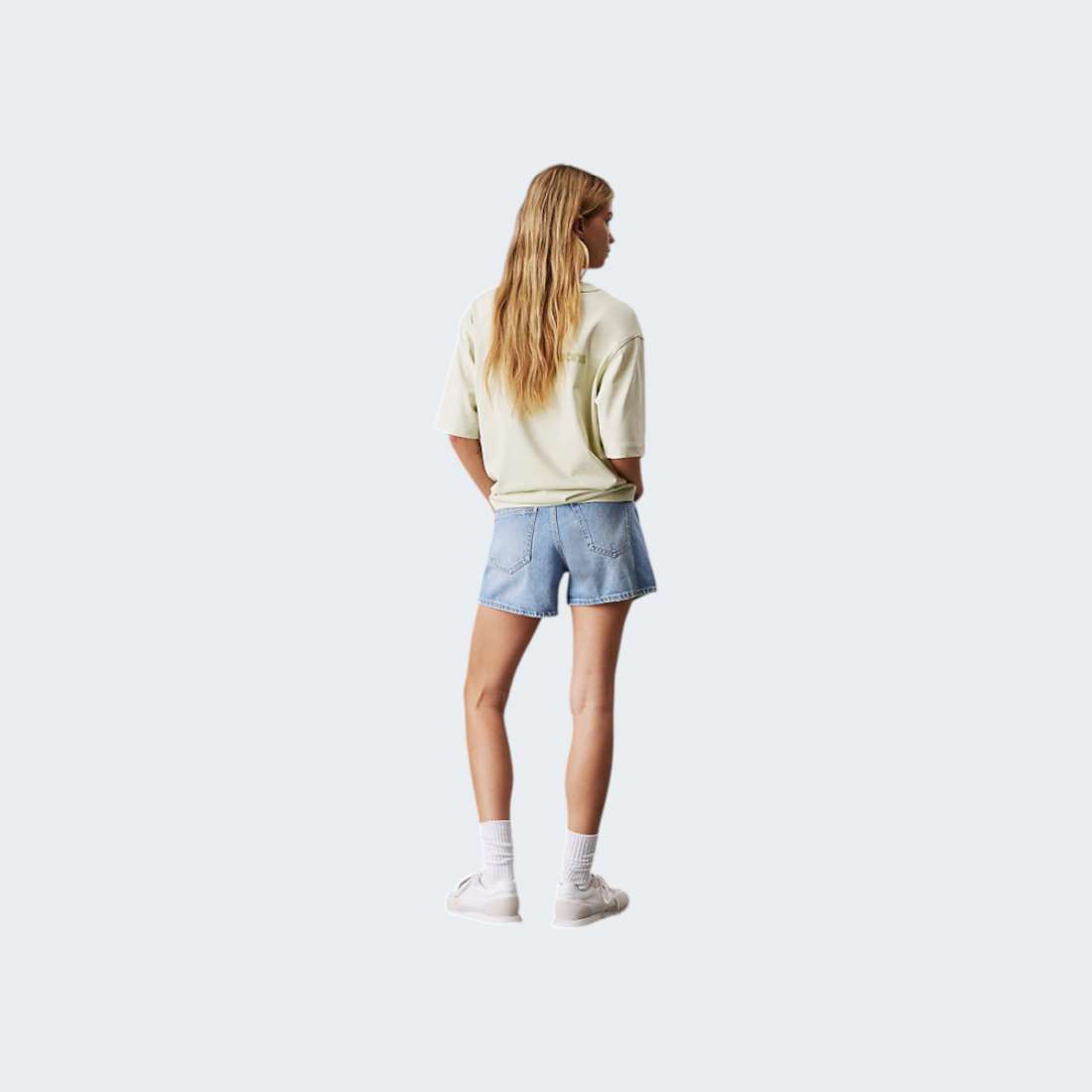 CALCOES CALVIN KLEIN MOM DENIM LIGHT