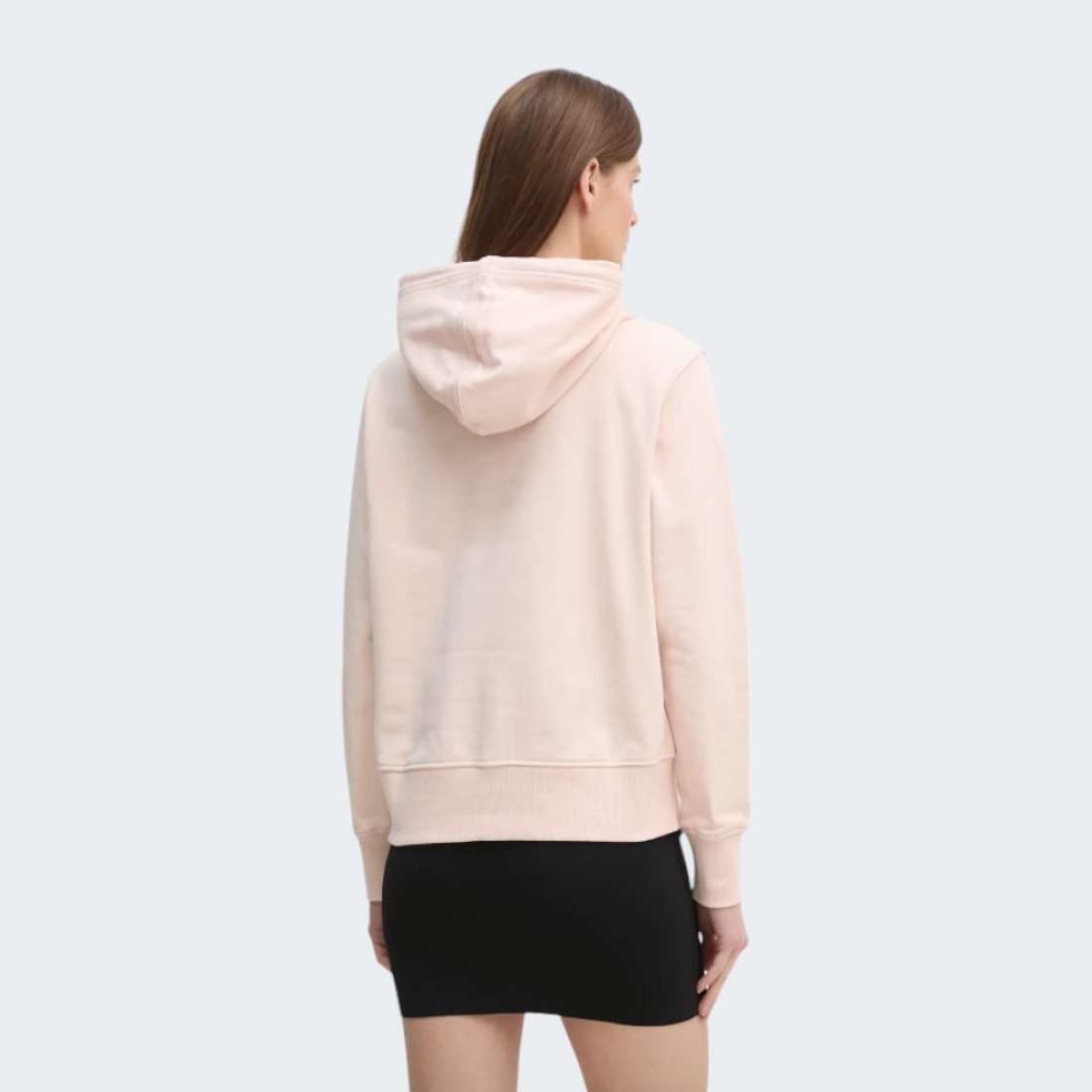 HOODIE CALVIN KLEIN MONOLOGO SILVER PEONY