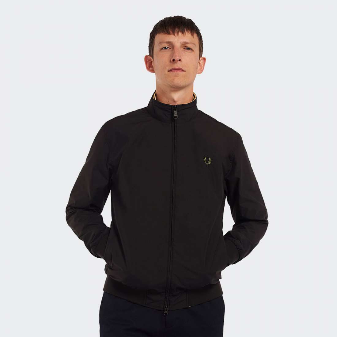 BLUSÃO FRED PERRY BRENTHAM BLACK