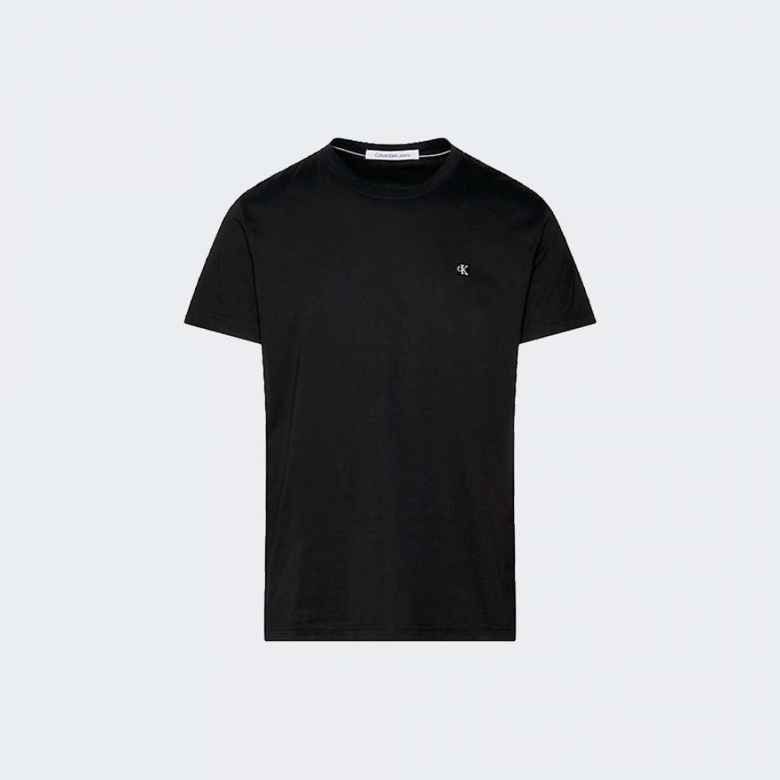 TSHIRT CALVIN KLEIN MONOGRAM EMBRO BADGE CK BLACK