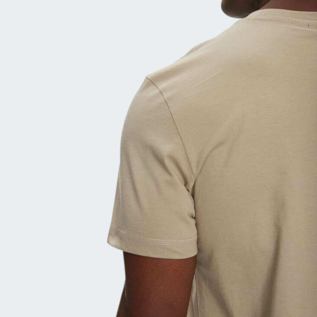 TSHIRT CALVIN KLEIN MONOLOGO ALUMINUM