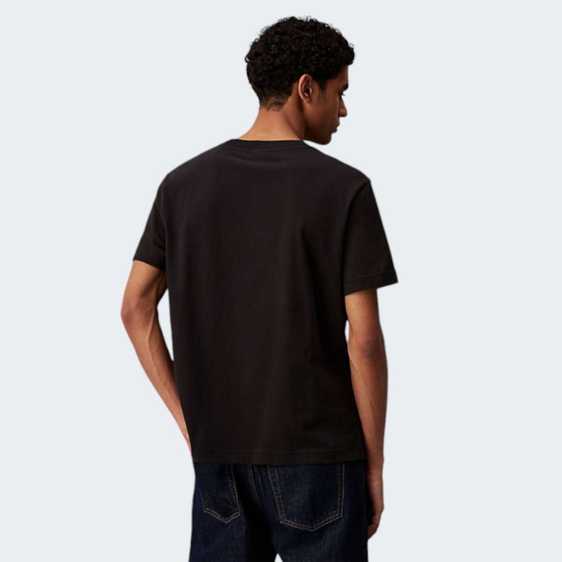 TSHIRT CALVIN KLEIN CHENILLE CK BLACK
