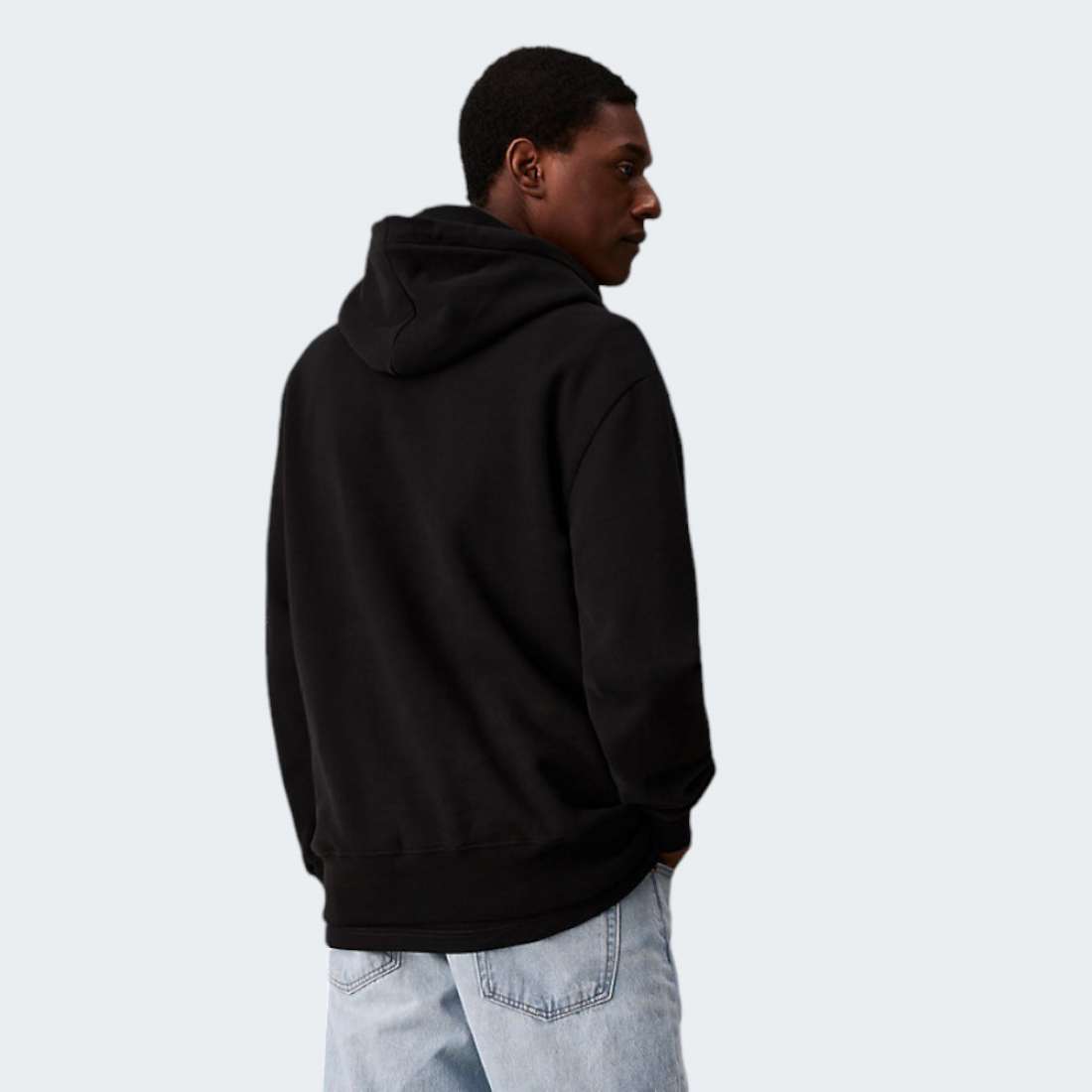 HOODIE CALVIN KLEIN CHENILLE CK BLACK