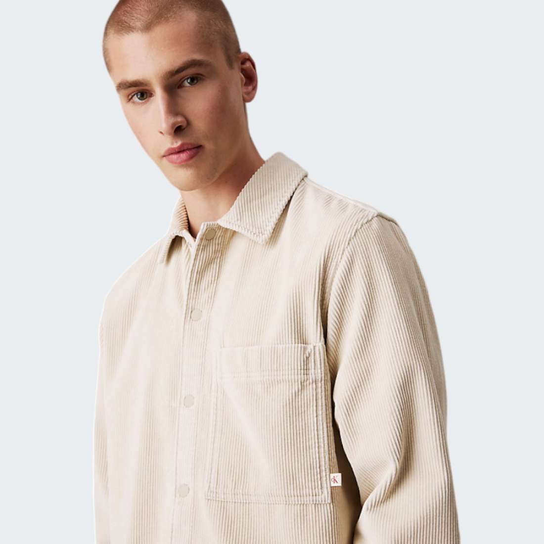 CAMISA CALVIN KLEIN CORDUROY PELICAN