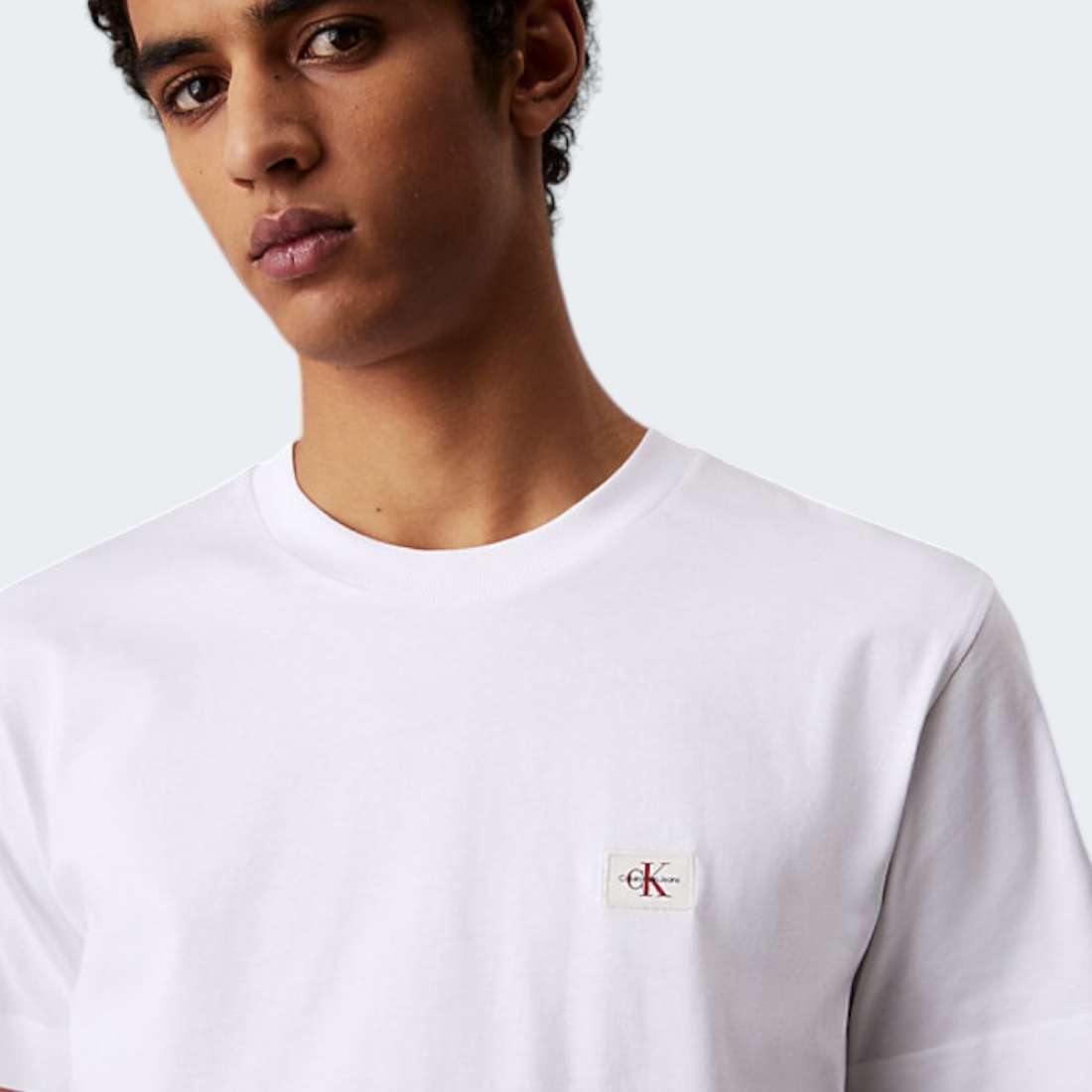 TSHIRT CALVIN KLEIN WOVEN BRIGHT WHITE