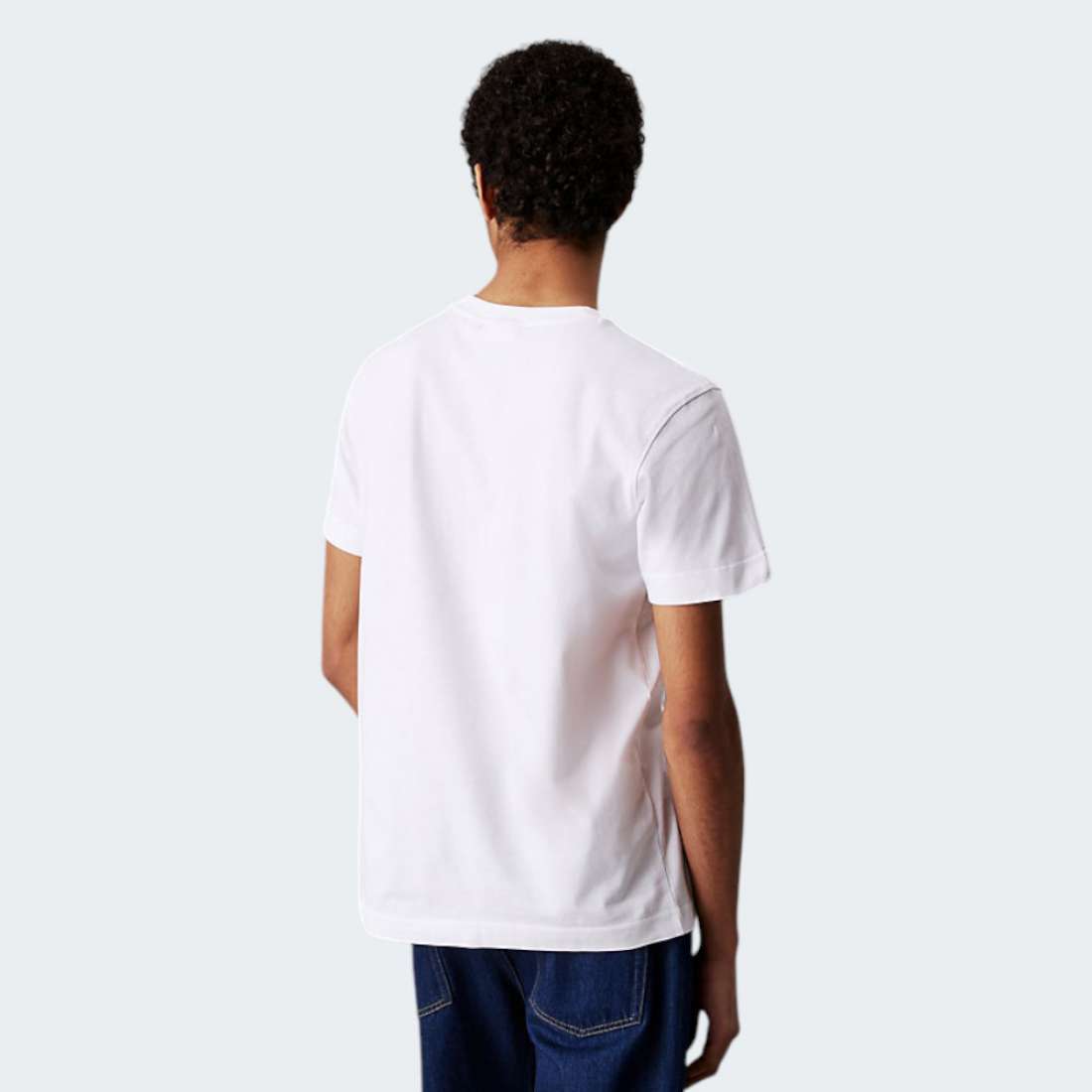 TSHIRT CALVIN KLEIN WOVEN BRIGHT WHITE
