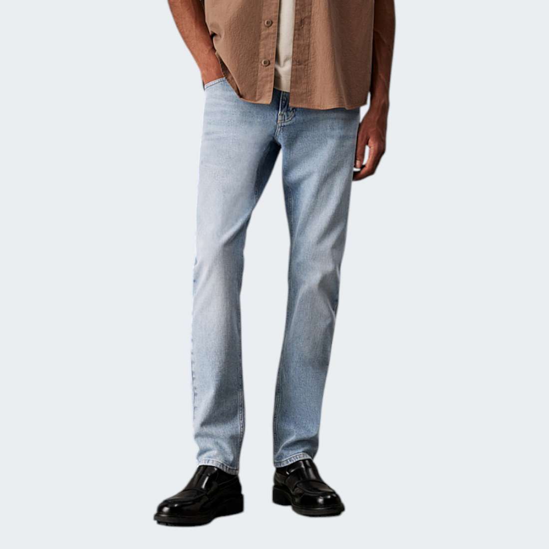 CALCAS CALVIN KLEIN SLIM DENIM LIGHT