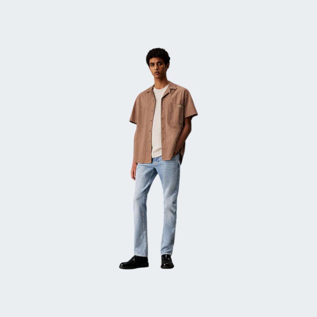 CALCAS CALVIN KLEIN SLIM DENIM LIGHT