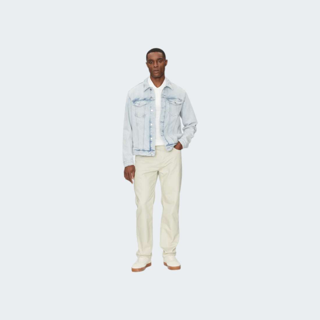 CASACO CALVIN KLEIN SLIM DENIM LIGHT