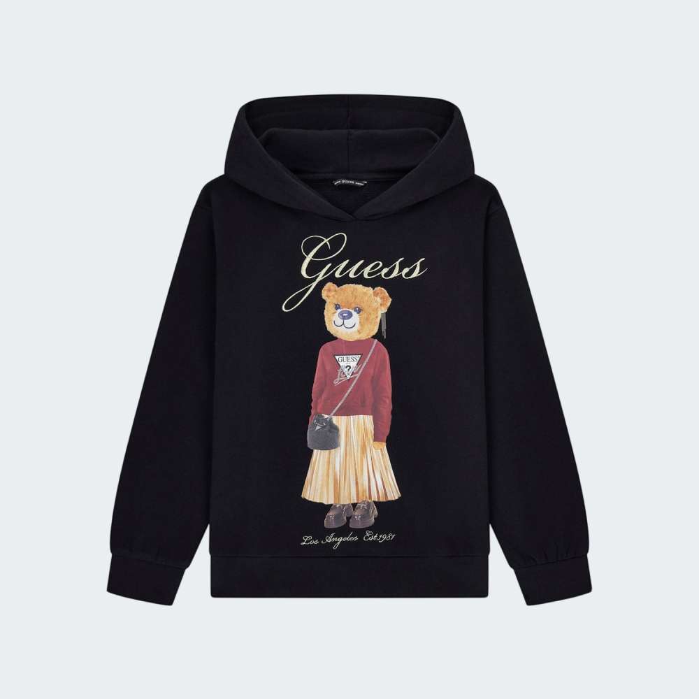 HOODIE GUESS OVERSIZE LS ACTIVE TOP
