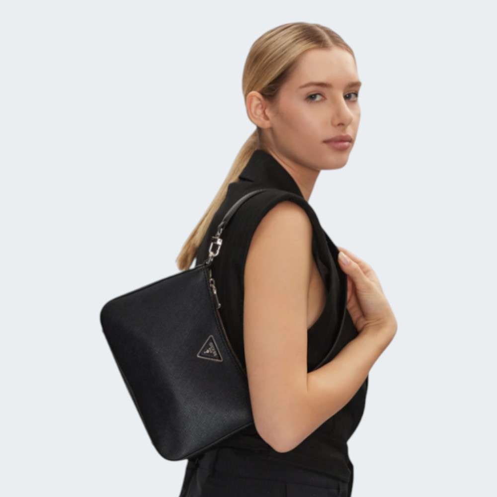 MOCHILA GUESS COIN WALLET JBLK