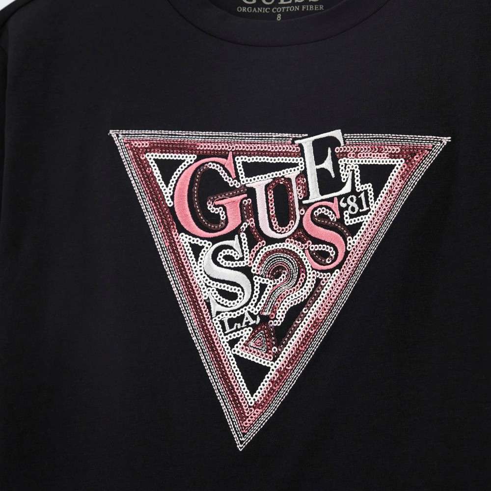 LONGSLEEVE GUESS J5YI15K6YW4-JBLK
