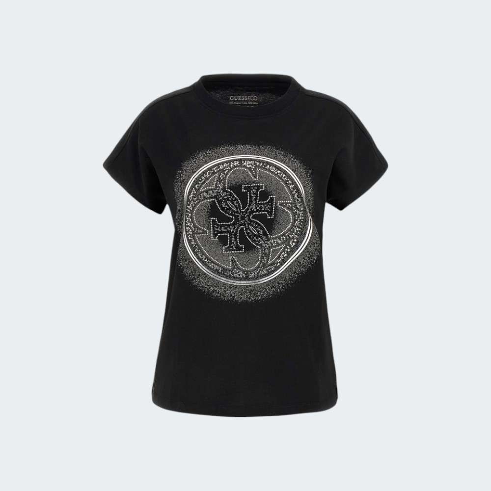 TSHIRT GUESS MINIME JBLK